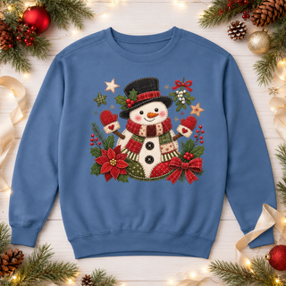 Festive Snowman Sweatshirt