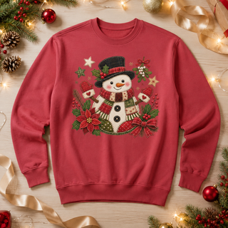 Festive Snowman Sweatshirt