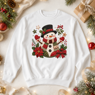 Festive Snowman Sweatshirt