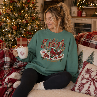 I Sleigh Christmas Sweatshirt