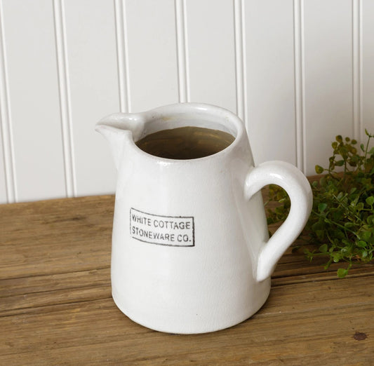 Pitcher - White Cottage Stoneware Co.