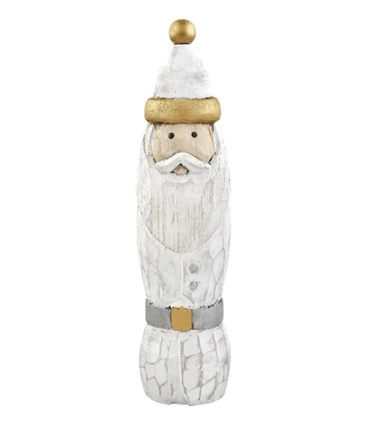 Small Wood Santa Sitter