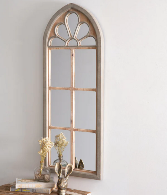 Cathedral Window Accent Wall Mirror