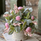 Debutante Blooms Half Sphere | 11" | Pink