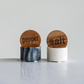 Marble Salt and Pepper Pinch Pots