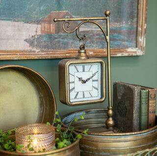 Bronze Tabletop Clock
