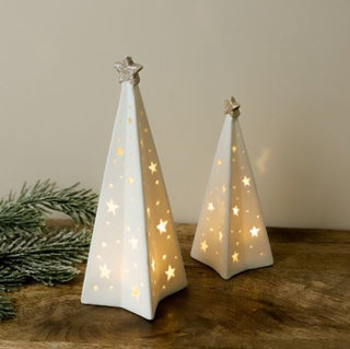 Set of 2 LED Star Tree