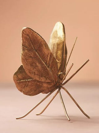 Set of 2 Butterflies - Gold