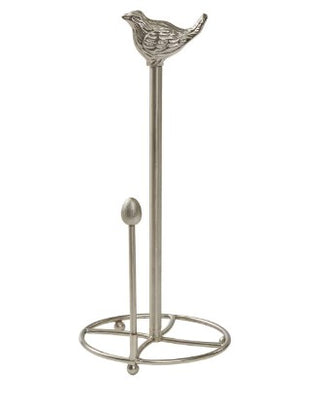 Williamsburg Songird Paper Towel Holder-Silver
