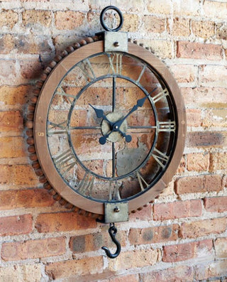Open Wall Clock with hook