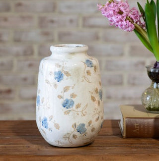 Blue Flower Bud Vase