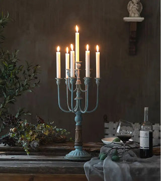 Rustic Gray Candelabra  (Coming Soon)