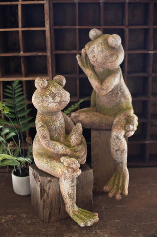 Faux Concrete Frog