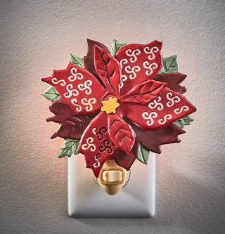 Poinsettia Night Light