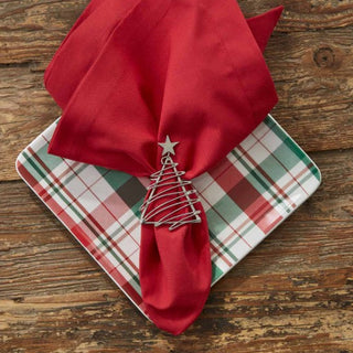 Christmas Tree Napkin Ring (Set of 4)