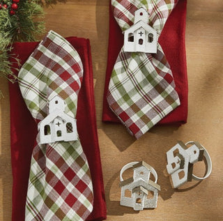 Church Napkin Ring (Set of 4)