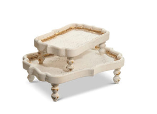 Scalloped Edge Risers - Set of 2