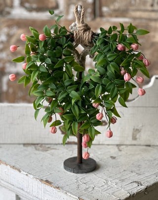 Billows Buds Wreath - Pink 10"
