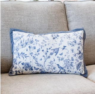 Bluebird Manor Lumbar Pillow