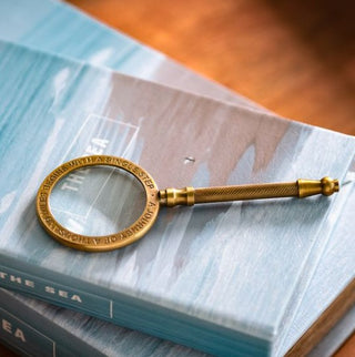 Brass Magnifying Glass