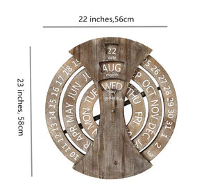 Wooden Perpetual Calendar