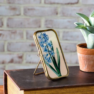Antiqued Brass Photo Frame 3x5