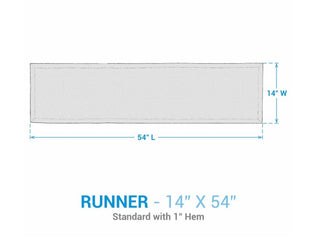 Devyn Table Runner -  54"L