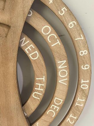 Wooden Perpetual Calendar