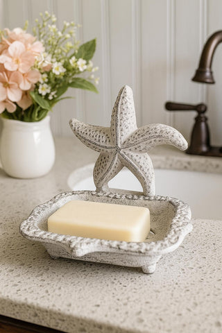 Starfish Cast Iron Soap Dish