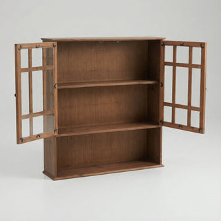 Wooden Wall Display Hutch