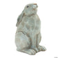 Garden Rabbit Figurine (Set Of 2) 5"H, 9.25"H Resin
