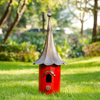 Metal Pagoda Birdhouse