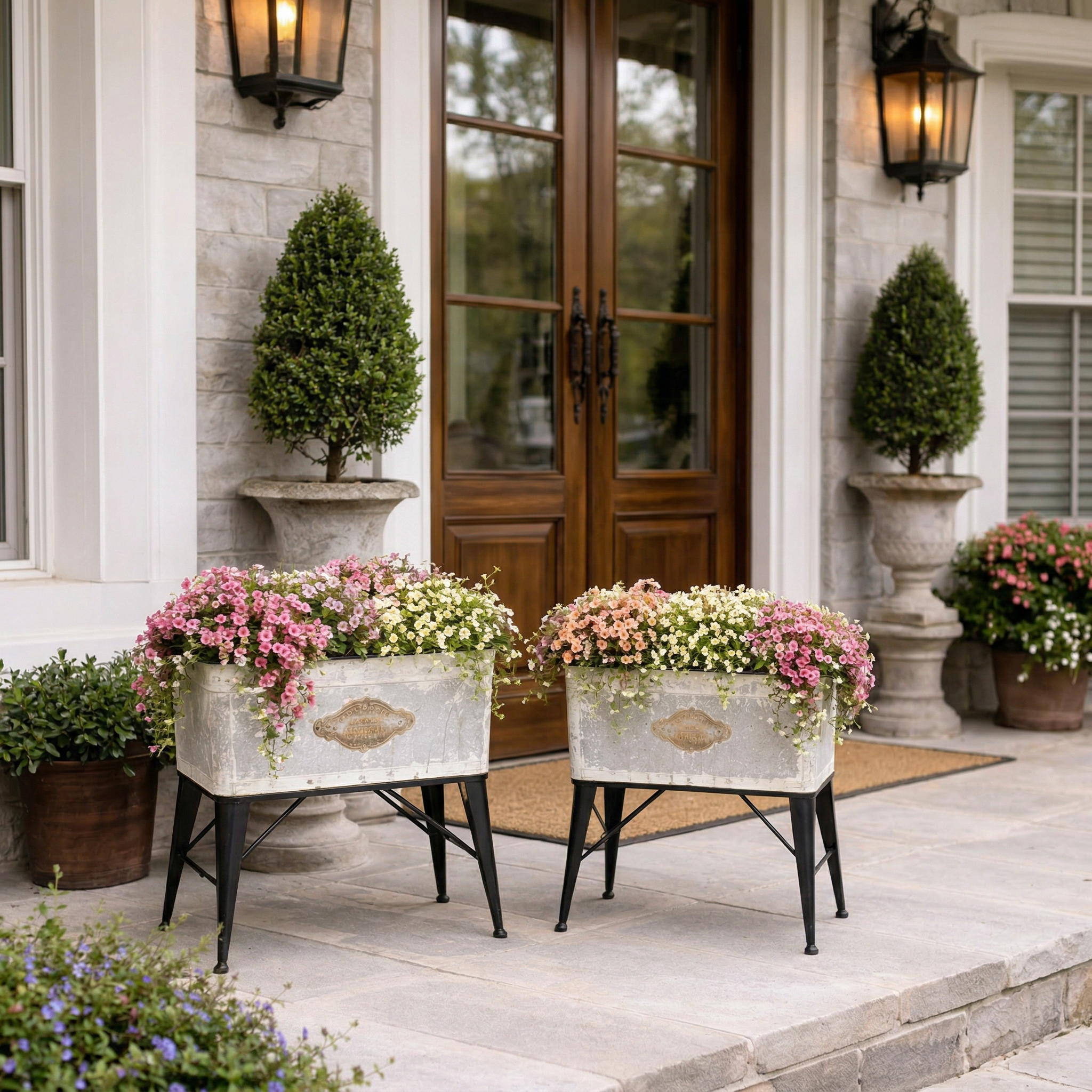 planter's house reservations Chateau Terrace Garden Planter Set – River Chic Designs