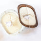 River Chic Candles - 6 Wick (Square) Dough Bowl Candle - White - River Chic Designs