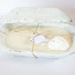 River Chic Candles - 6 Wick (Square) Dough Bowl Candle - White - River Chic Designs