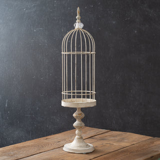 Wire Cloche with Stand - River Chic Designs