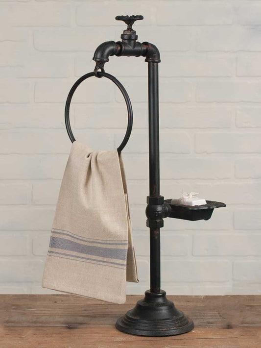 Spigot Soap and Towel Holder - River Chic Designs