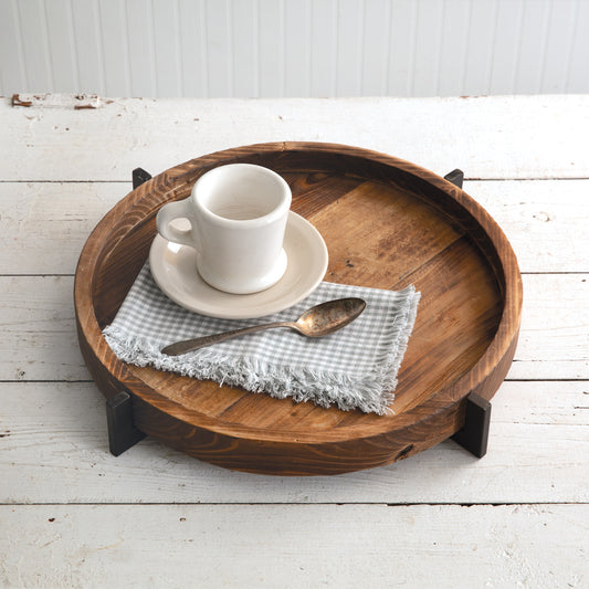 Modern Rustic Wood Tray - River Chic Designs
