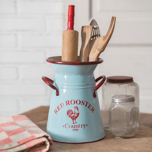 Red Rooster Kitchen Caddy Pitcher - River Chic Designs