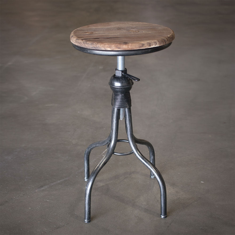 Wooden Top Stool - River Chic Designs