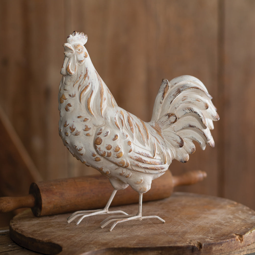 Farmhouse Tabletop Rooster - River Chic Designs