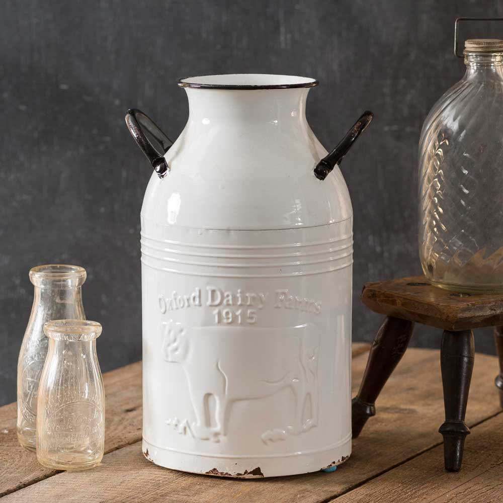 Oxford Dairy Farms Milk Can - River Chic Designs