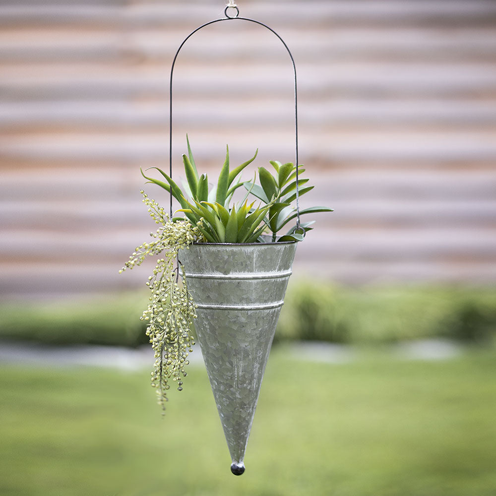 Hanging Flower Cone - River Chic Designs