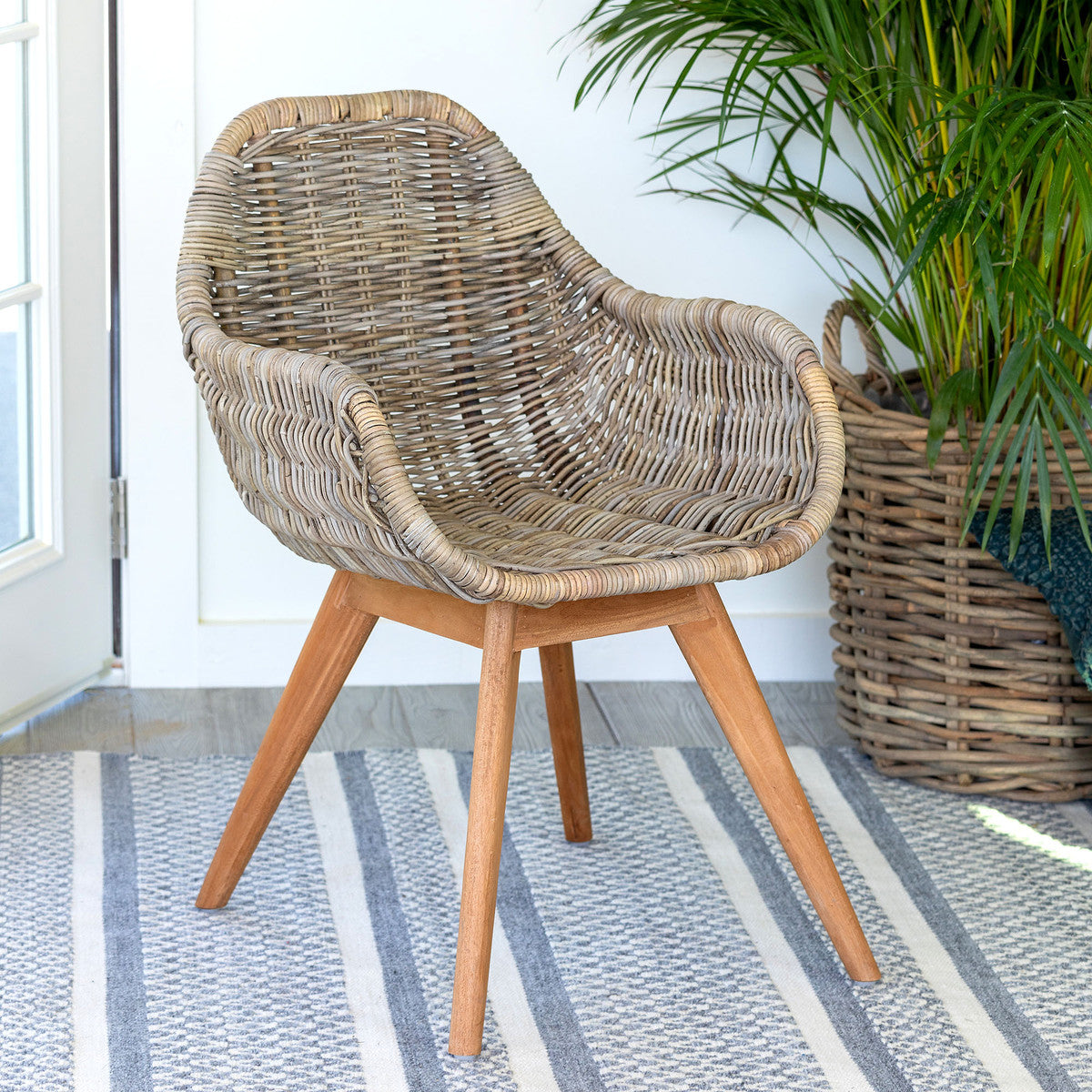 Park Hill Rattan Lounge Chair River Chic Designs
