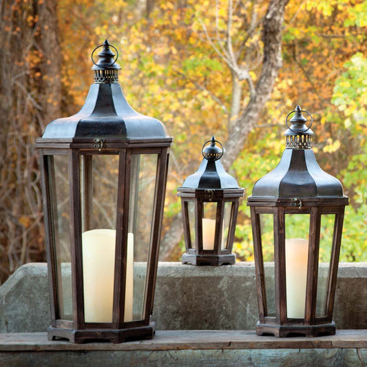 Hillcrest Lanterns - Set of 3