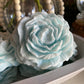 Baby Blue Wax Melt Flowers - 4 Flowers - 1/2 lb.