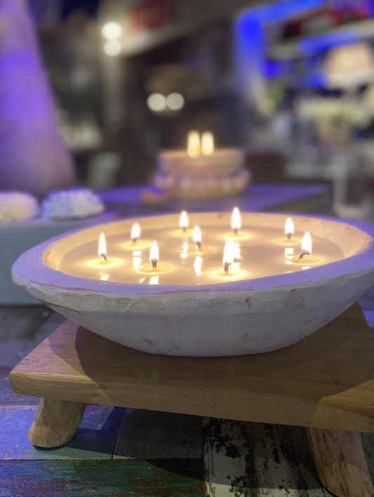 River Chic Candles -  (Round) Dough Bowl Candle