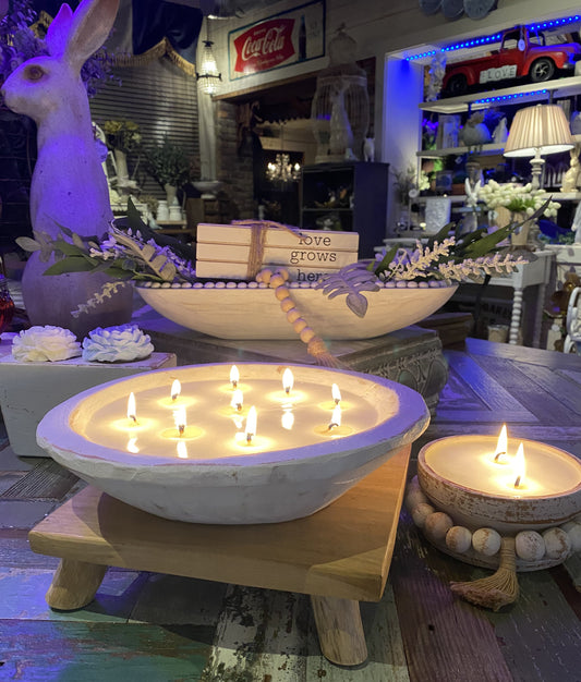 River Chic Candles -  (Round) Dough Bowl Candle