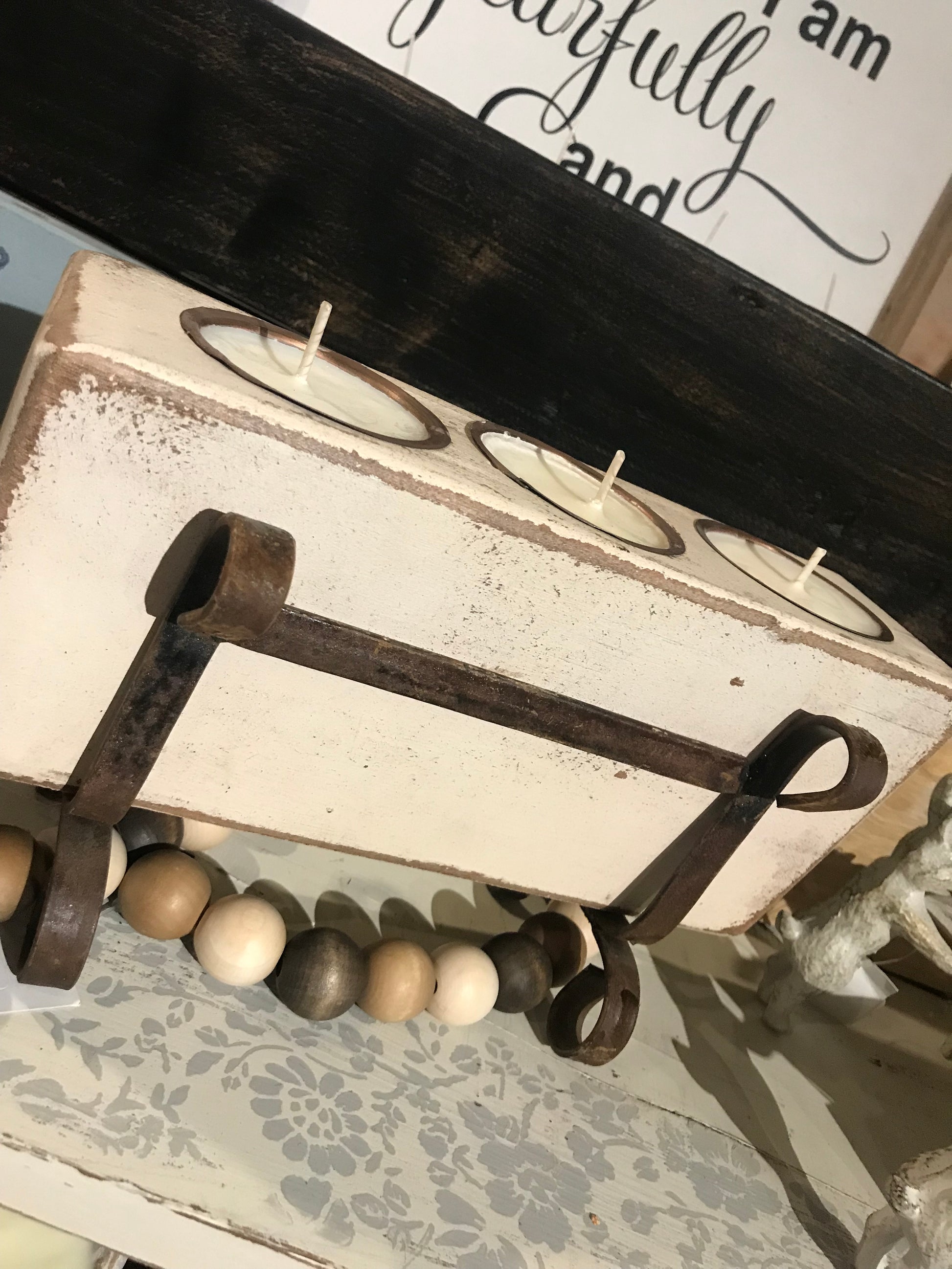 3 Hole Sugar Mold with stand  - White - River Chic Designs