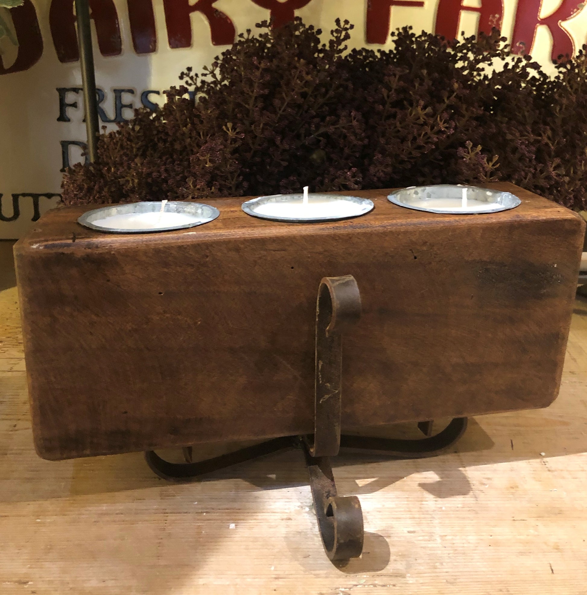 3 Hole Sugar Mold with stand  - Brown - River Chic Designs